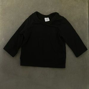 Nordstrom baby black long sleeve